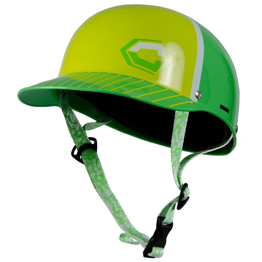 Capix SkateCap Skate Helmet, L/XL 5660cm, Yellow/Green